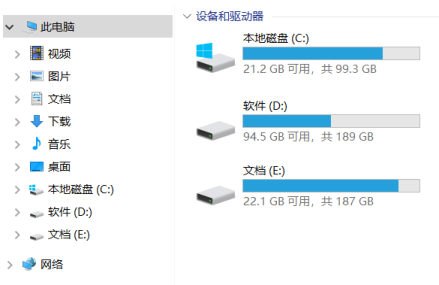 Windows 的磁盘分区