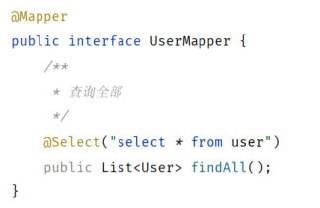 MyBatis版Mapper接口