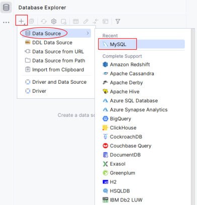 DataGrip新建数据源