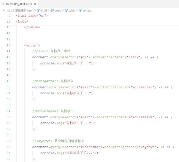 重复的获取元素代码