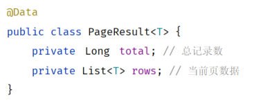 PageResult分页结果类