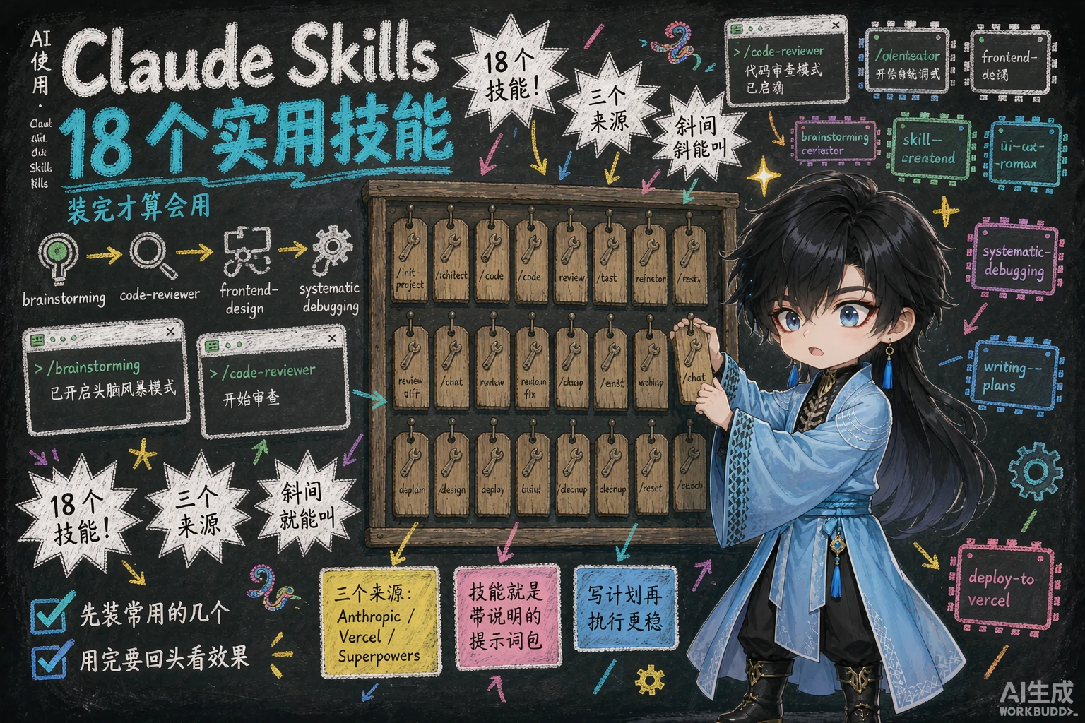Claude Code Skills 介绍：我正在使用的 18 个实用技能 - 封面图