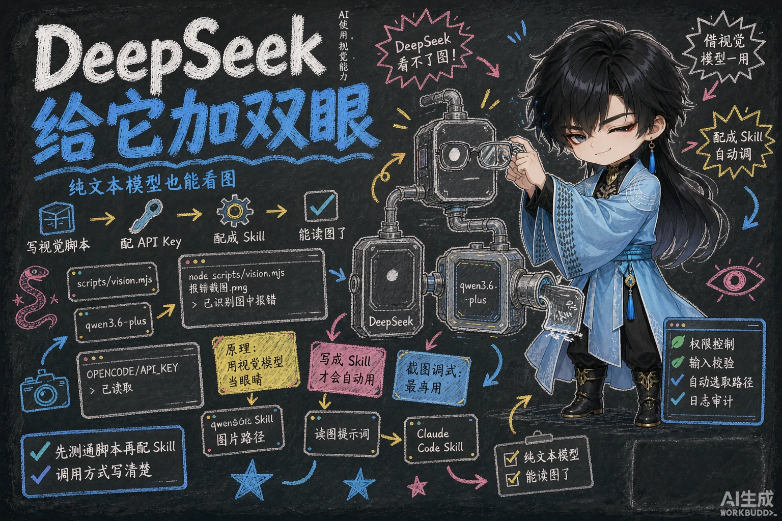 DeepSeek 没有图片识别功能？自己给它加一个 - 封面图
