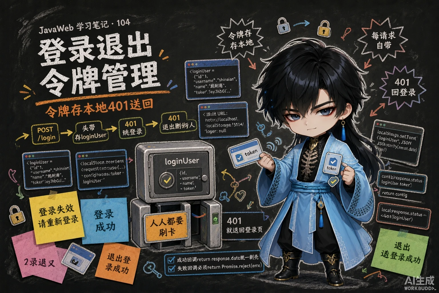 登录退出与令牌管理 - 封面图