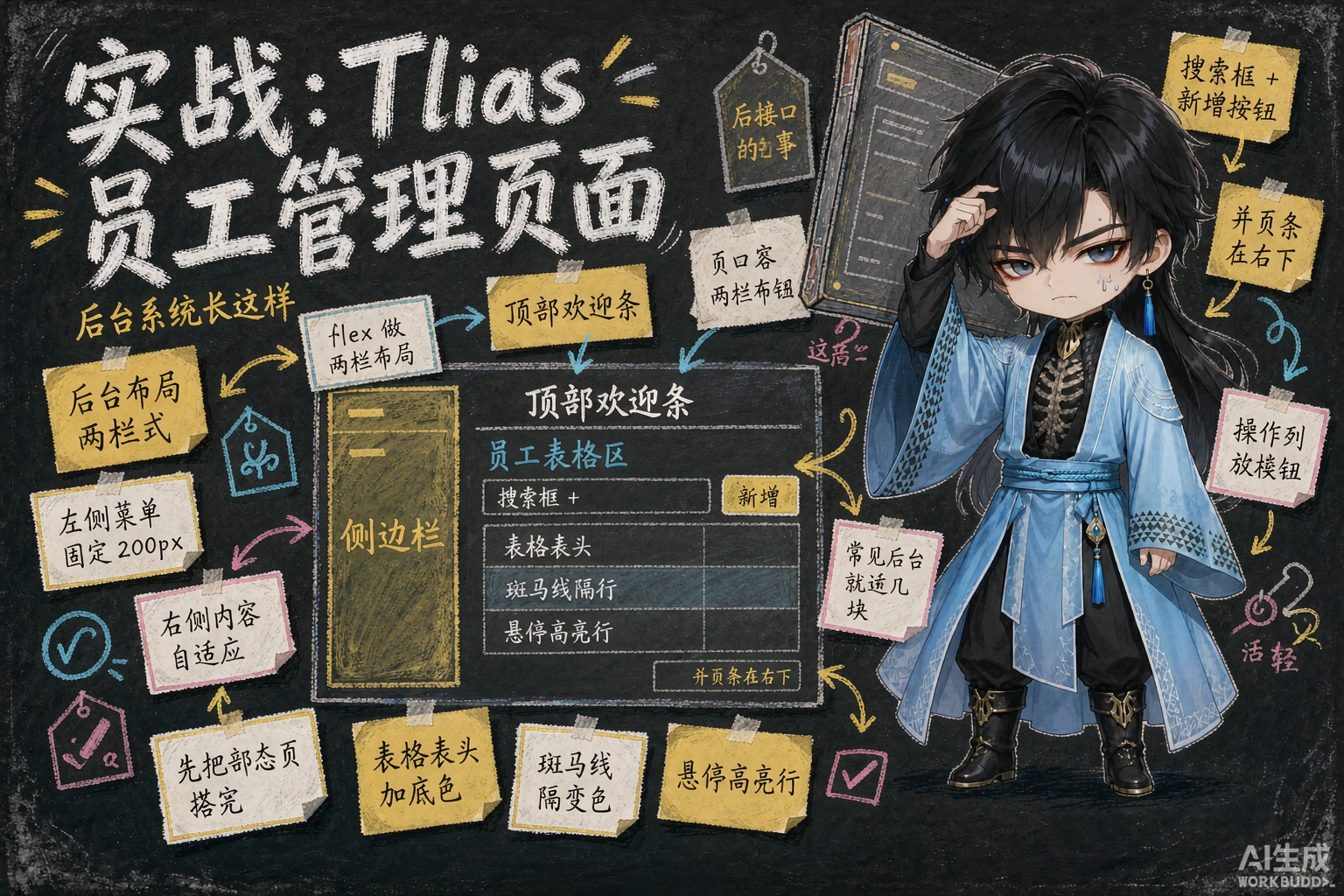 实战-Tlias员工管理页面 - 封面图
