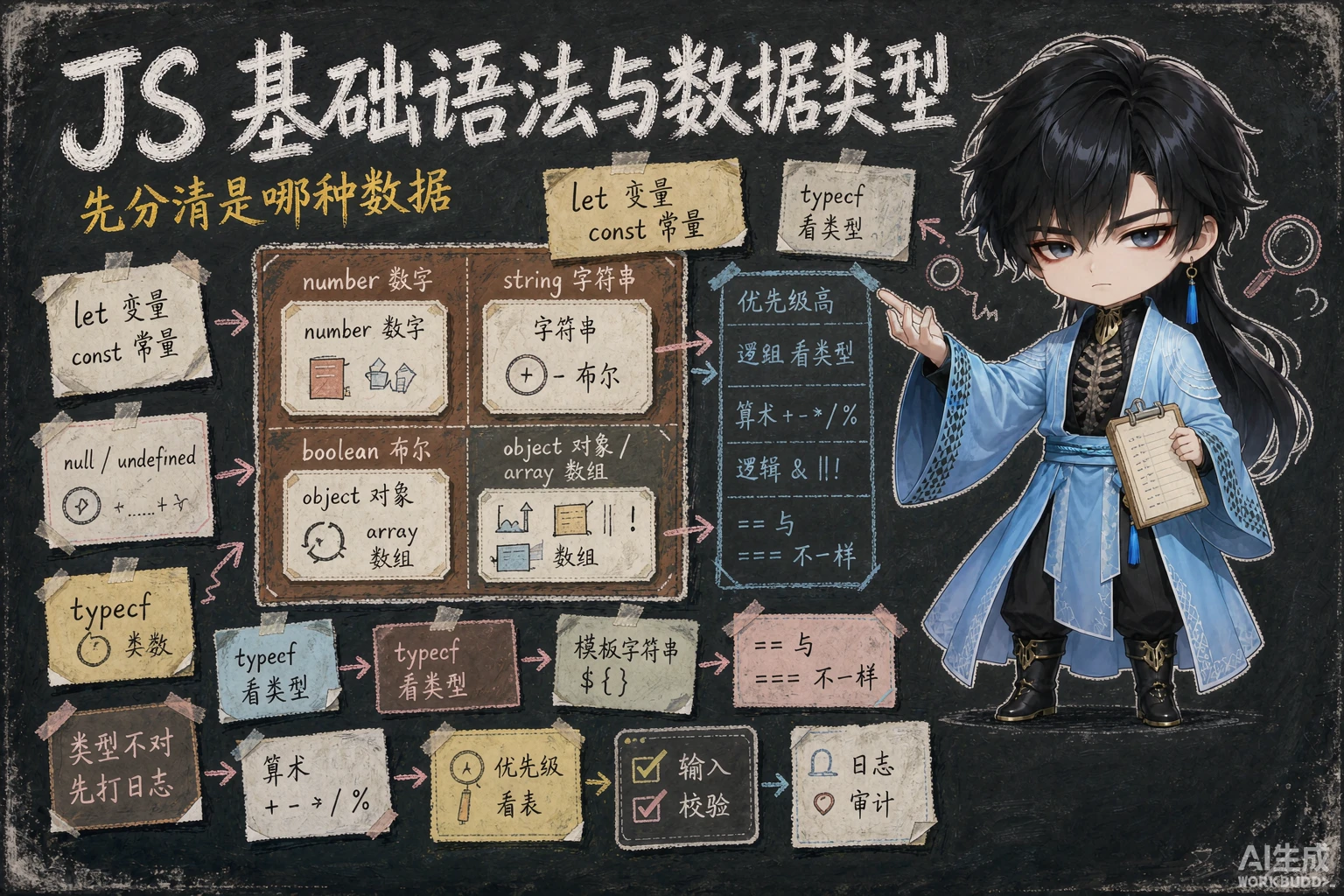 JS基础语法与数据类型 - 封面图