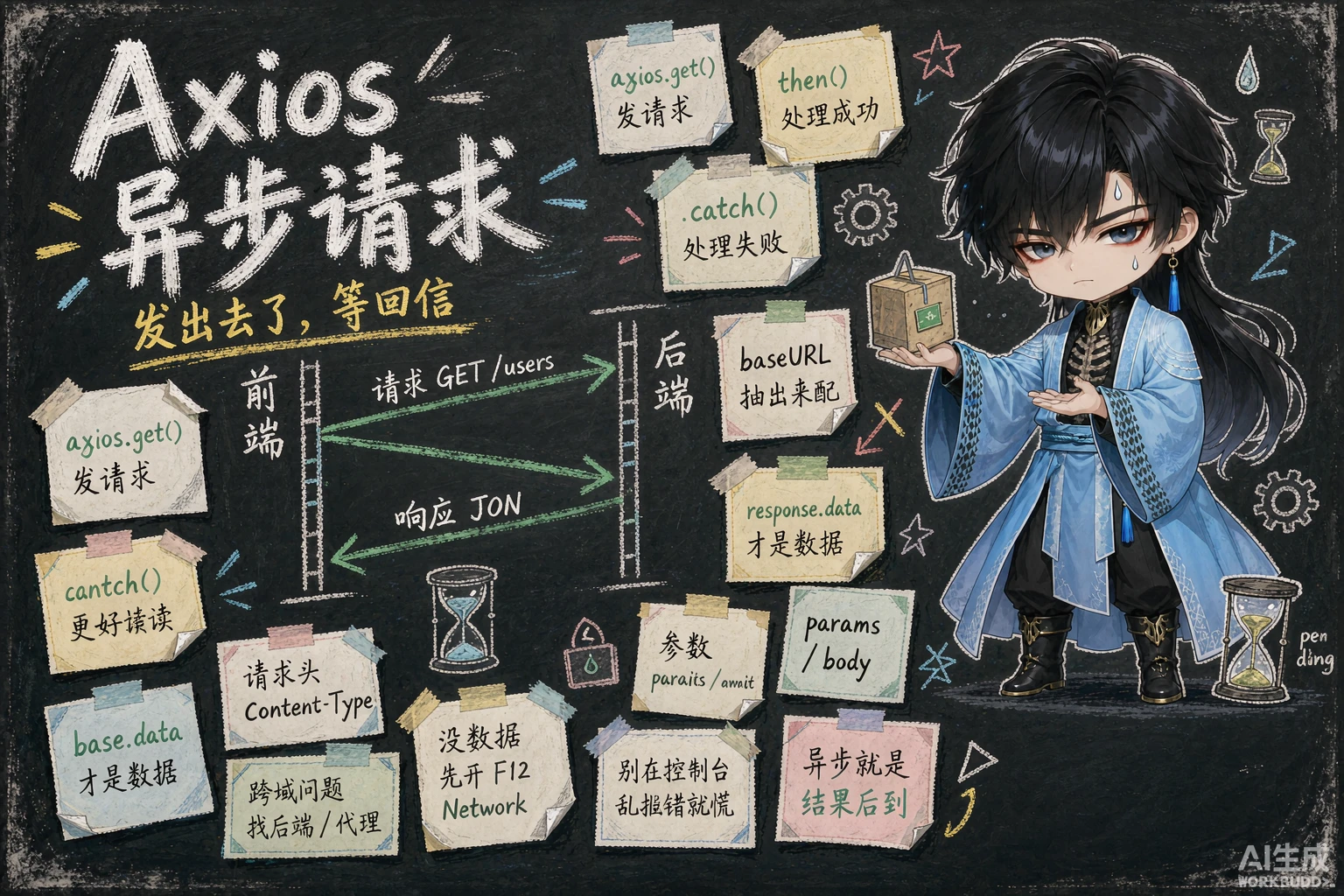 Axios异步请求 - 封面图