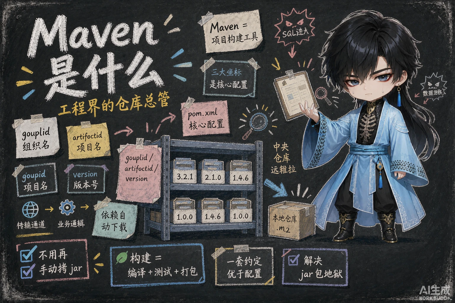 Maven是什么与核心概念 - 封面图