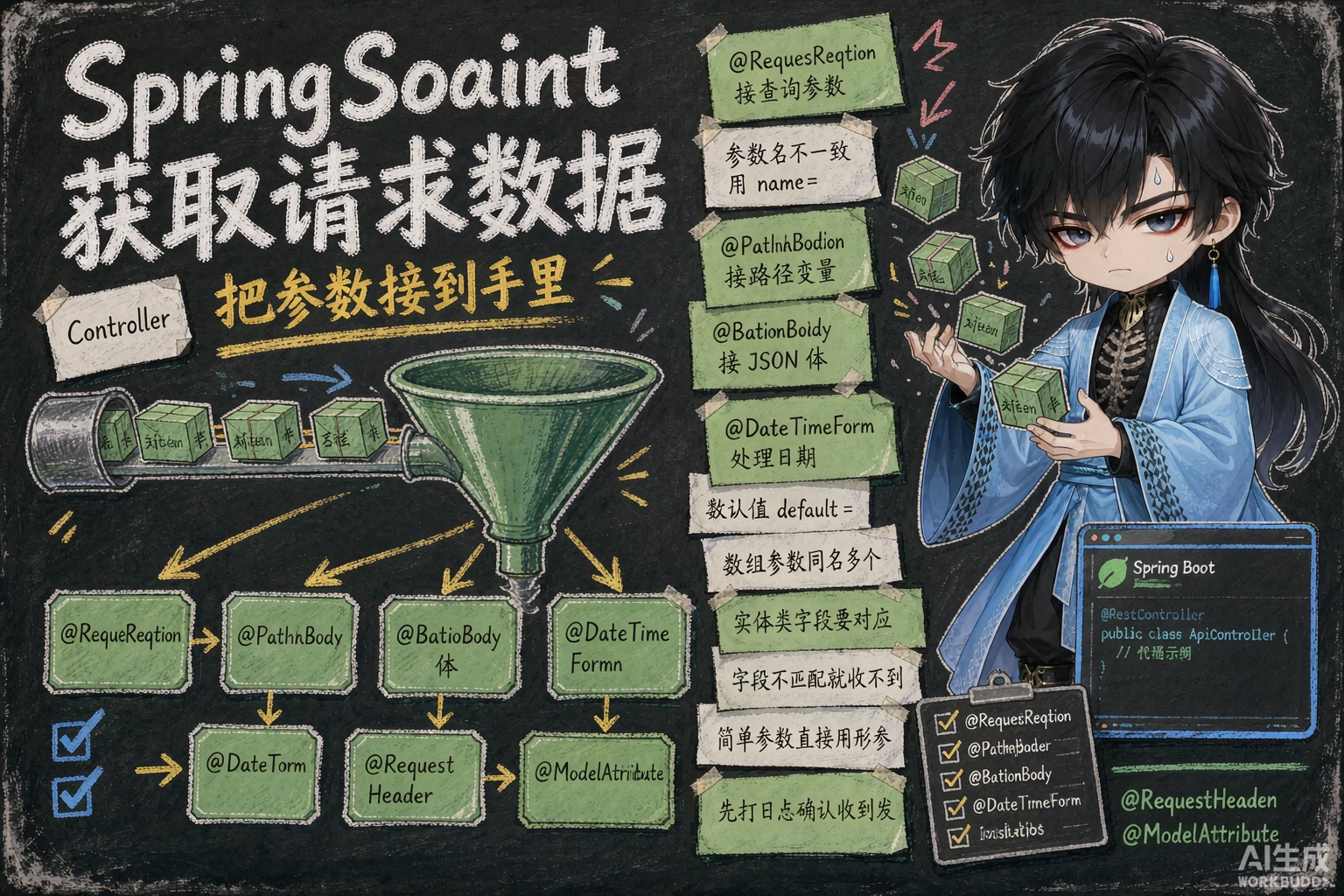 SpringBoot获取请求数据 - 封面图