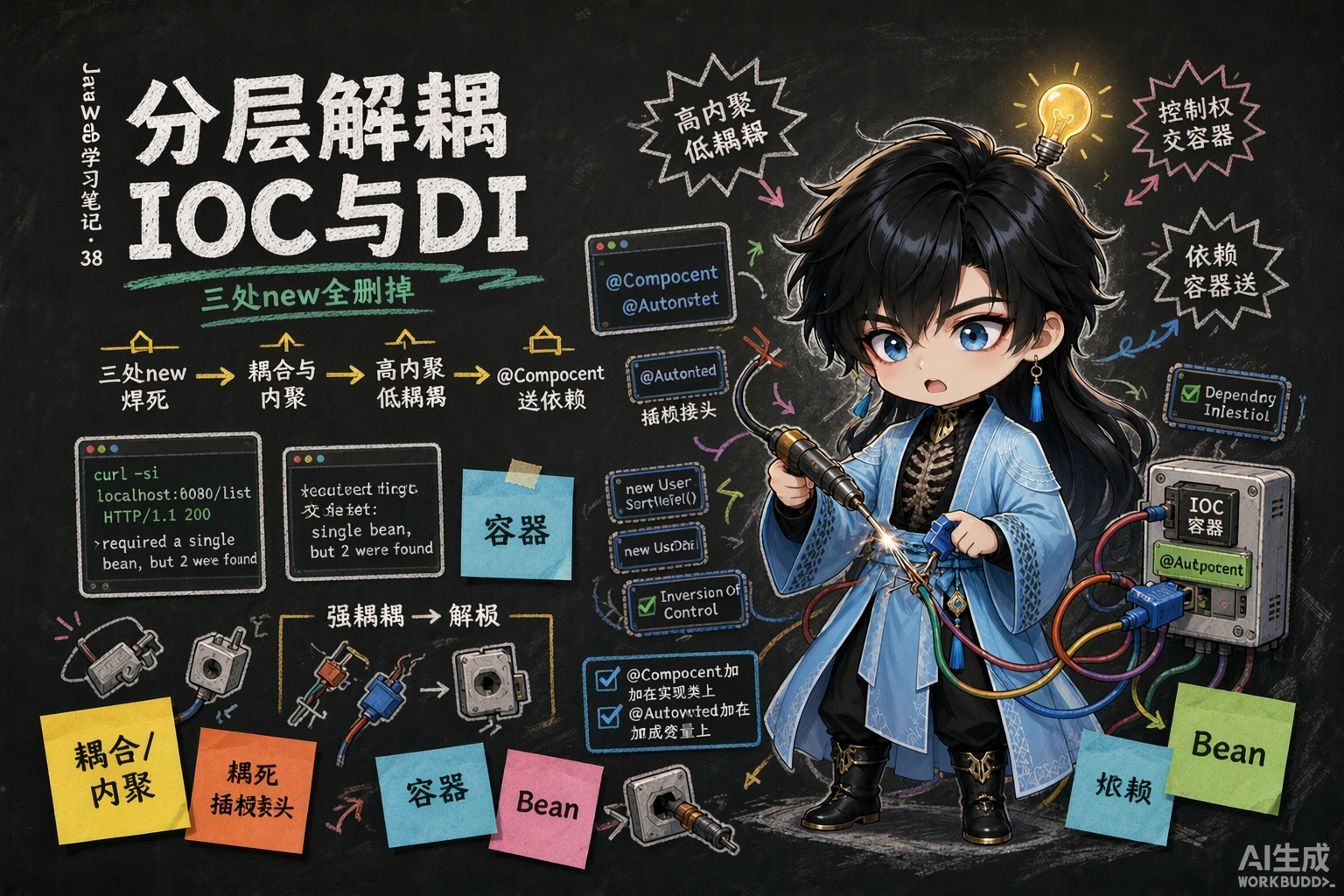 分层解耦与IOC-DI入门 - 封面图