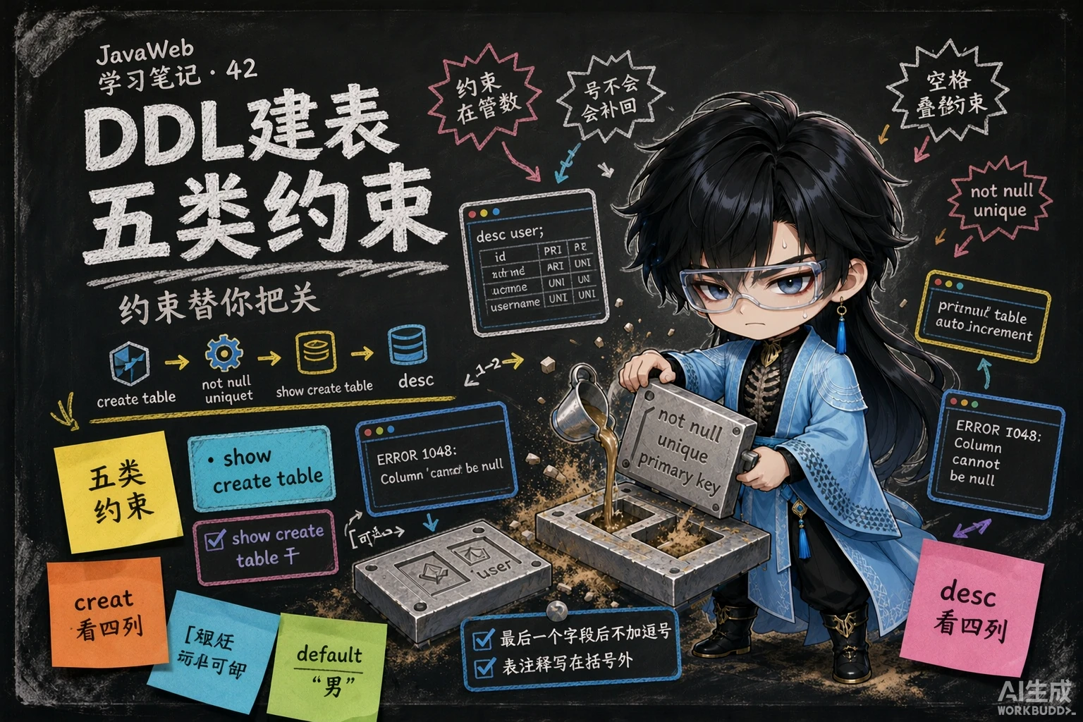 DDL表结构-创建与约束 - 封面图