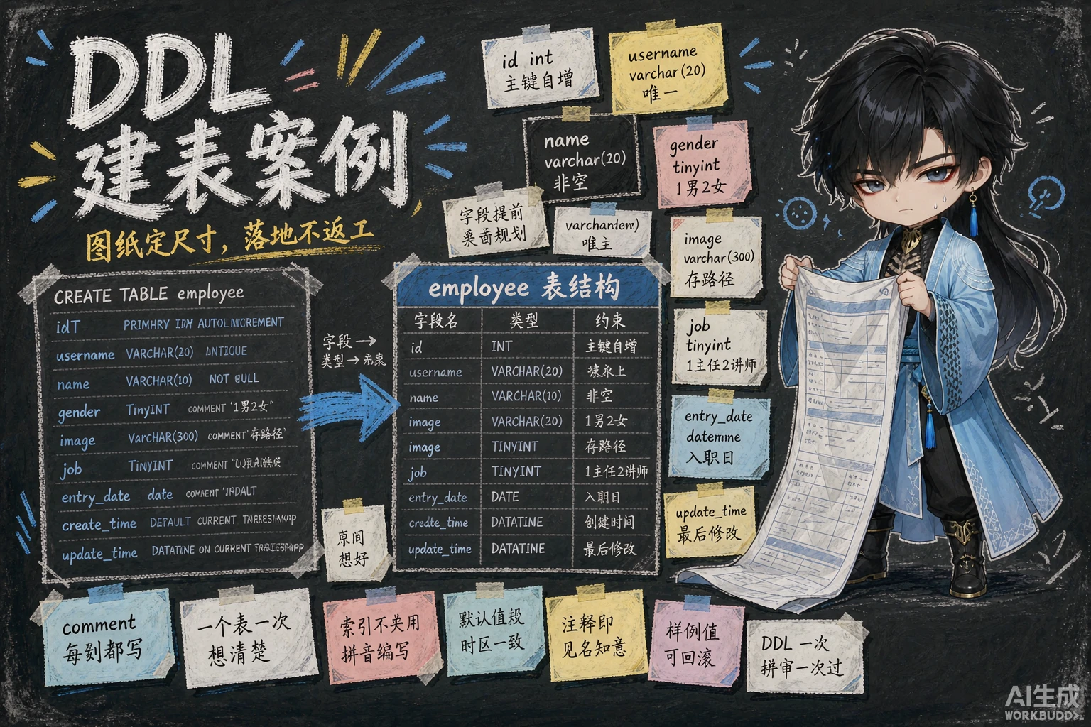 DDL表结构与建表案例 - 封面图