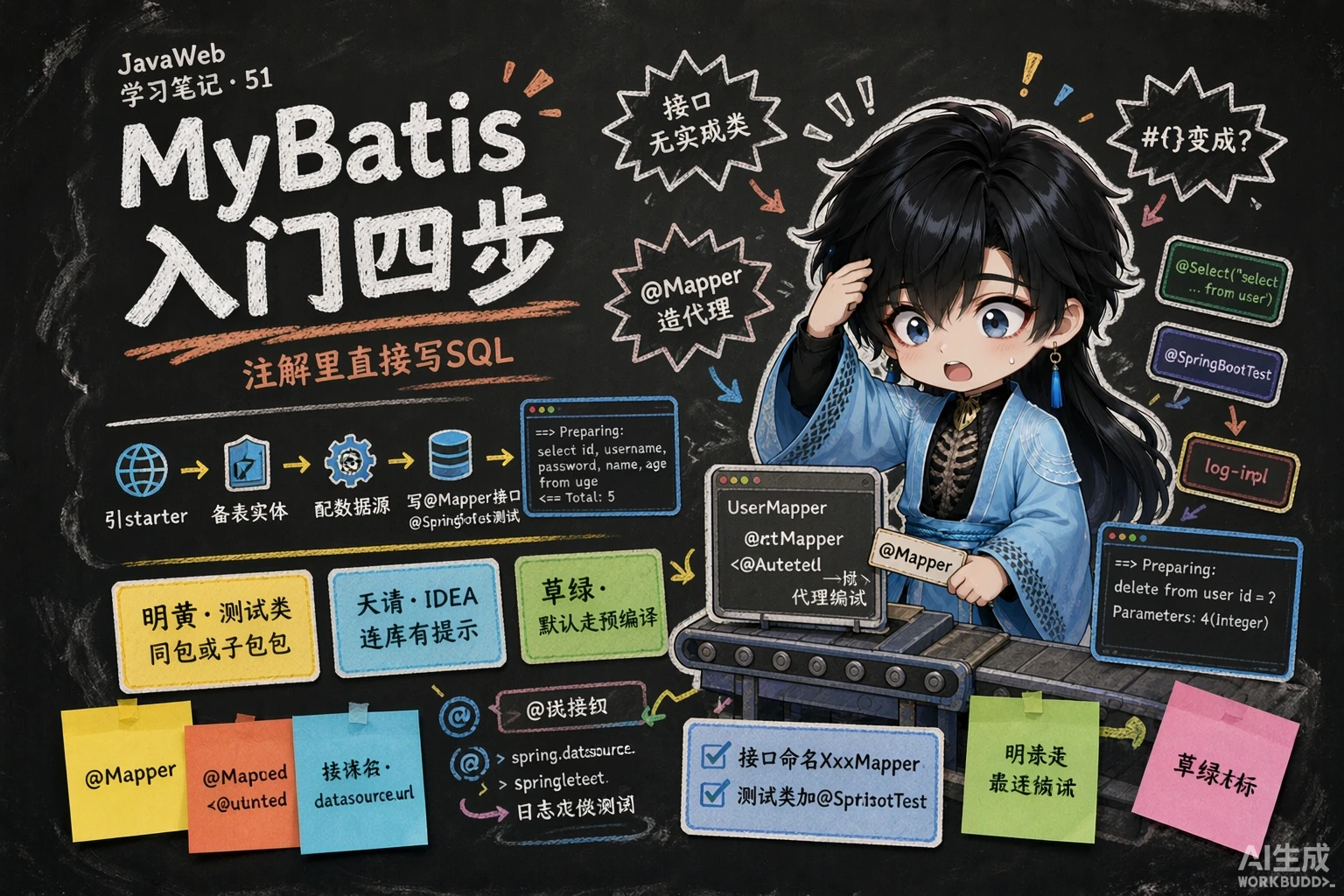 MyBatis入门与辅助配置 - 封面图