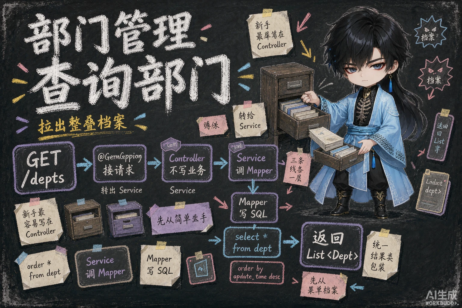部门管理-查询部门 - 封面图