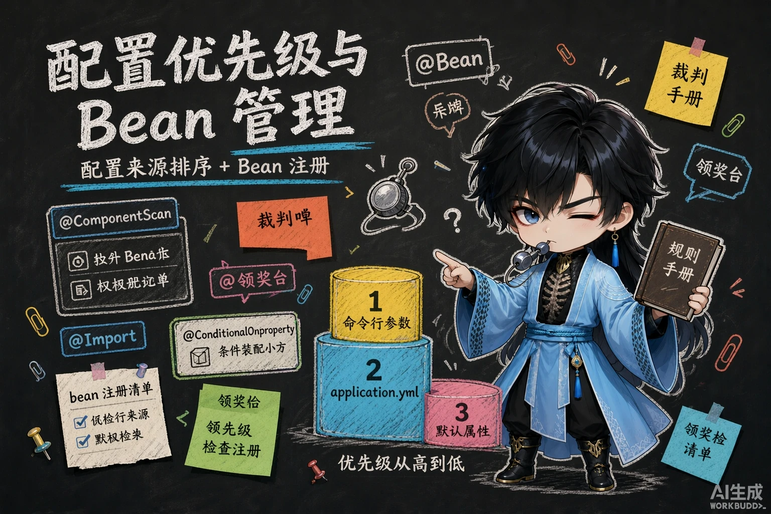 SpringBoot配置优先级与Bean管理 - 封面图