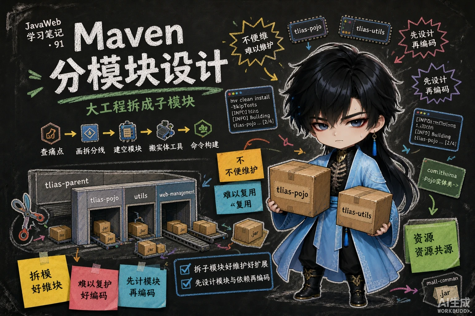 Maven分模块设计与开发 - 封面图