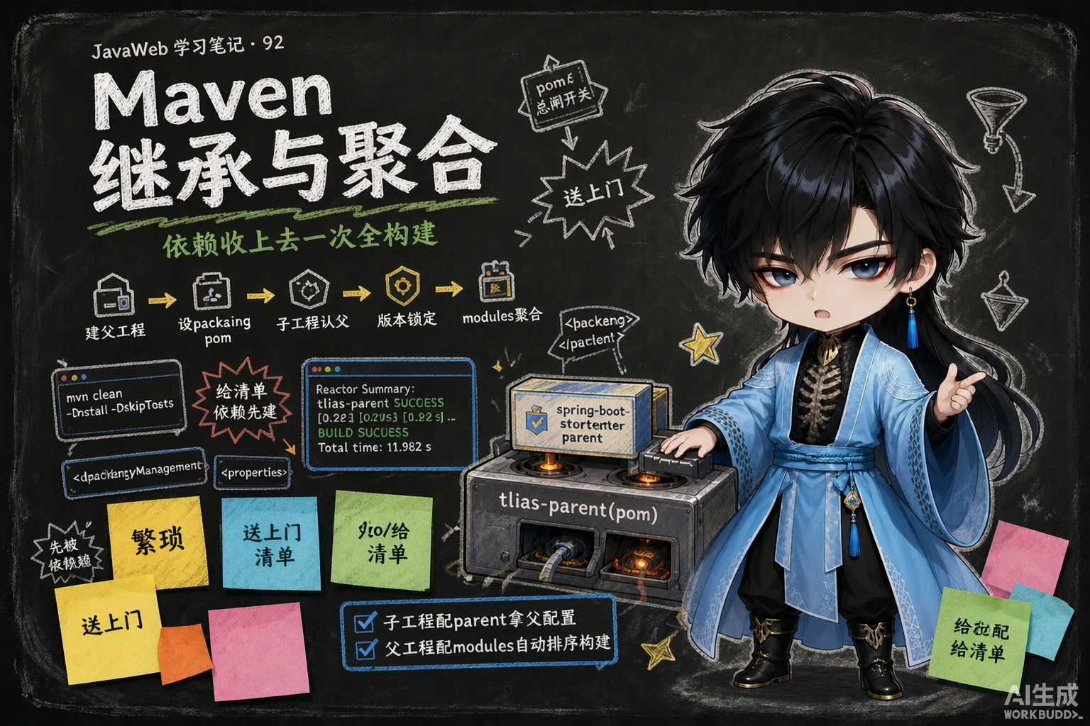Maven继承与聚合 - 封面图