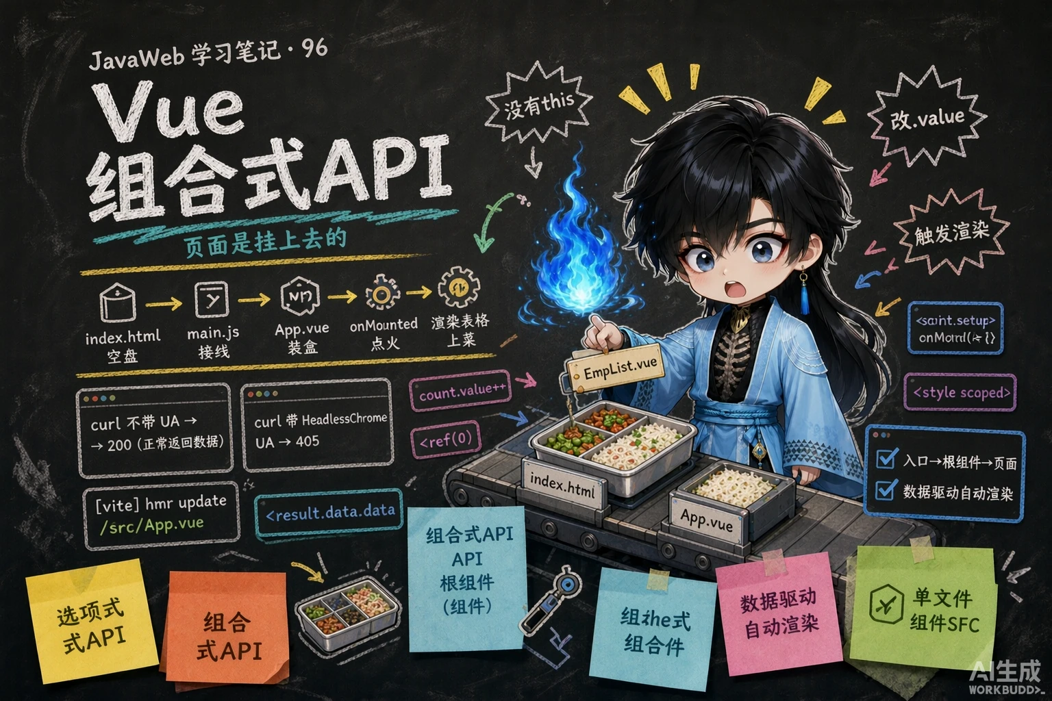 Vue项目开发流程与组合式API - 封面图