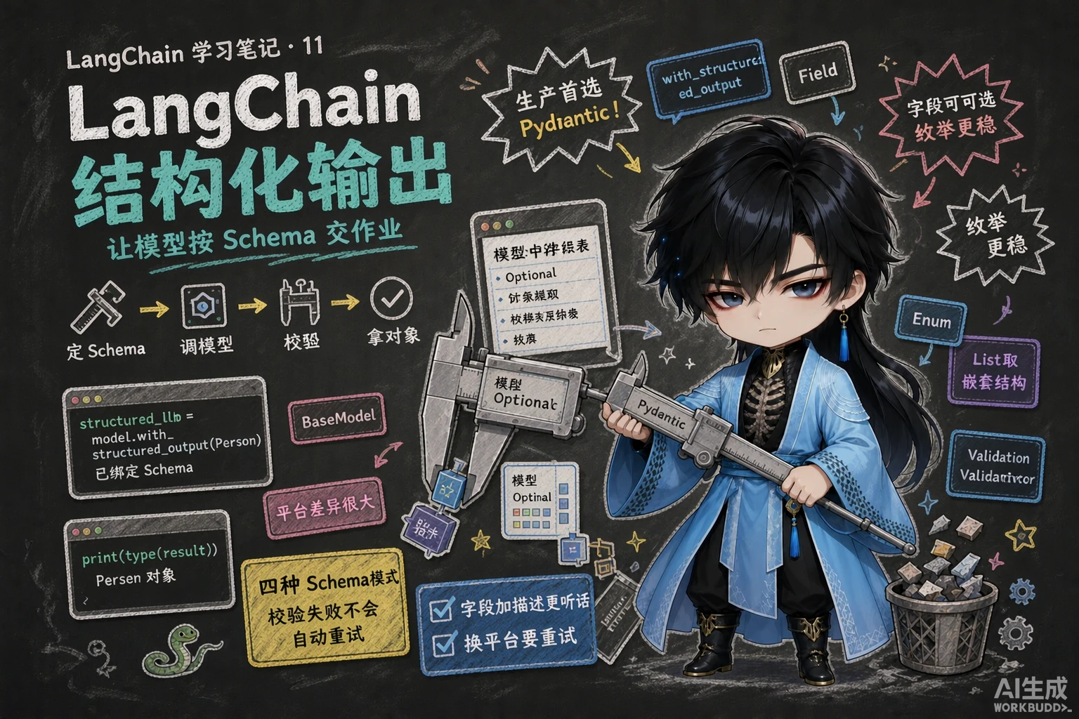 结构化输出 - 封面图
