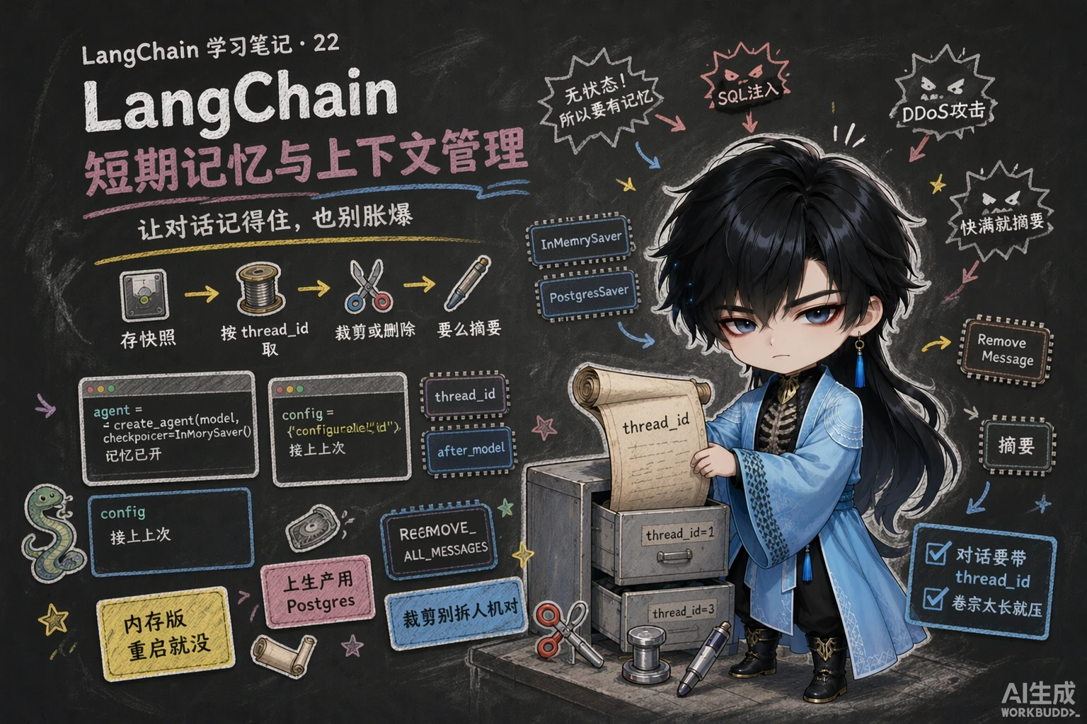 短期记忆与上下文管理 - 封面图