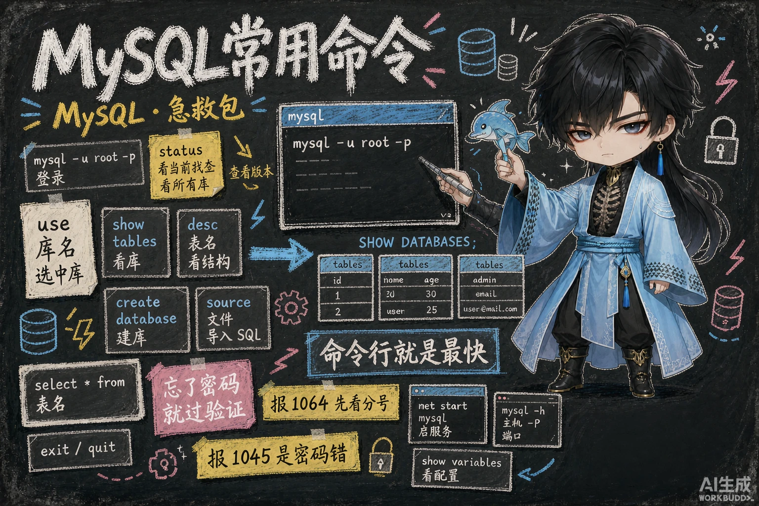 MySQL常用命令 - 封面图
