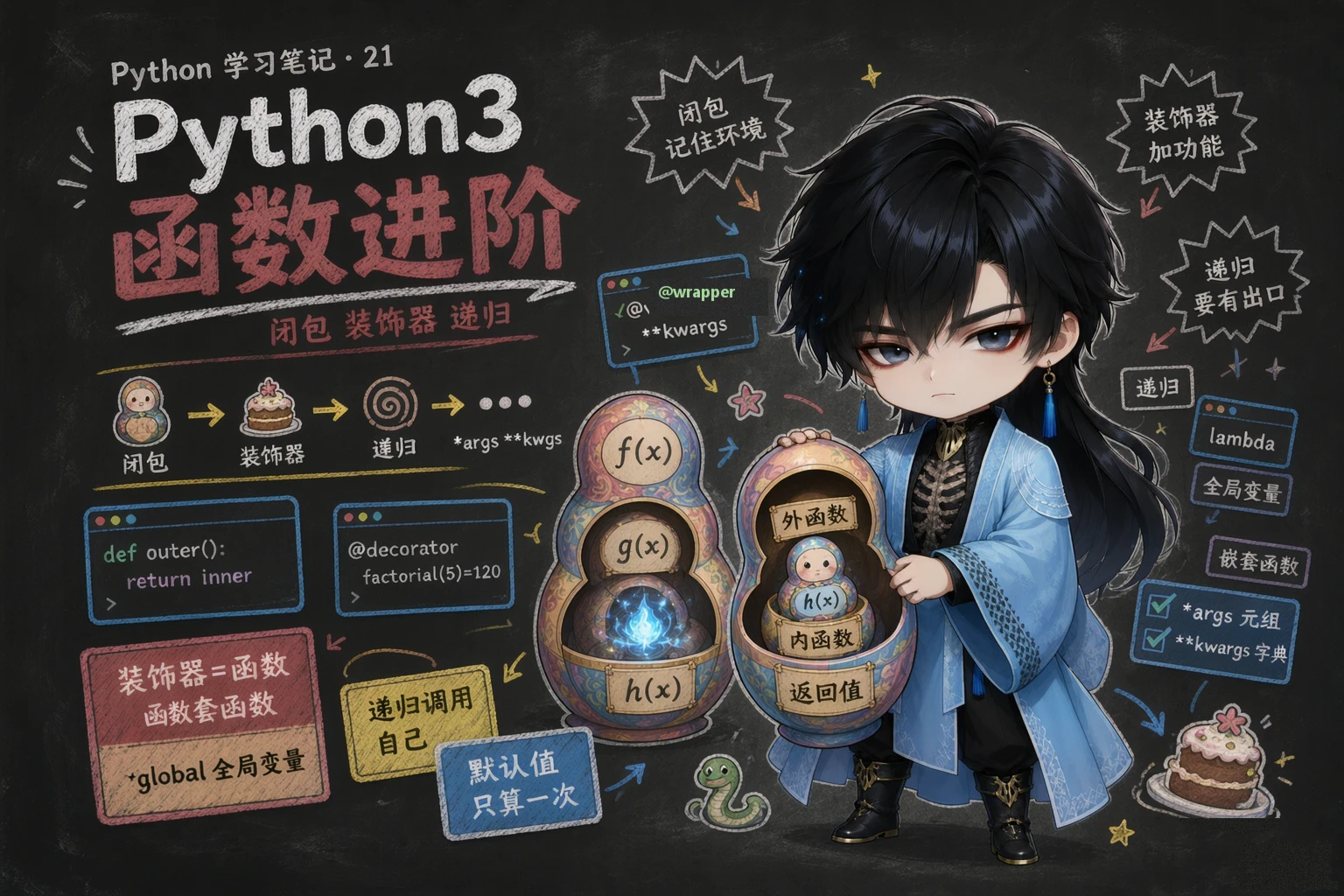 Python函数进阶 - 封面图