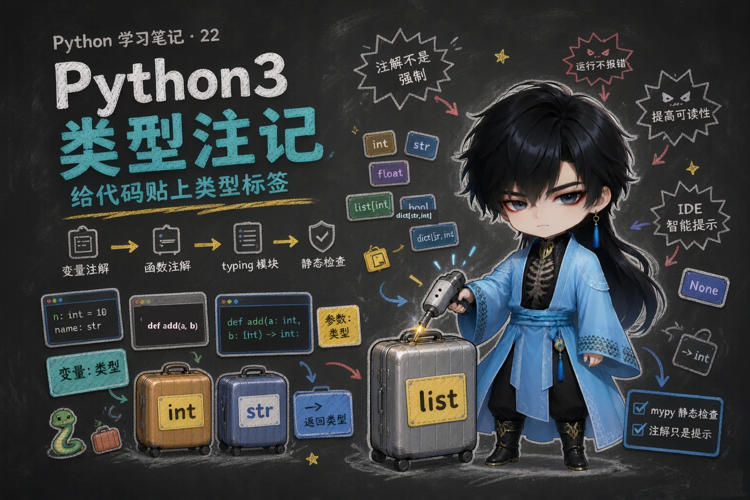 Python类型注解 - 封面图