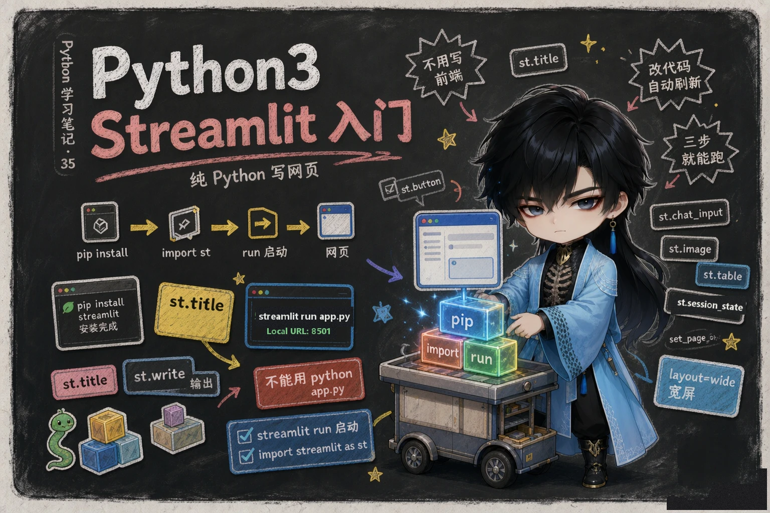 Streamlit入门 - 封面图