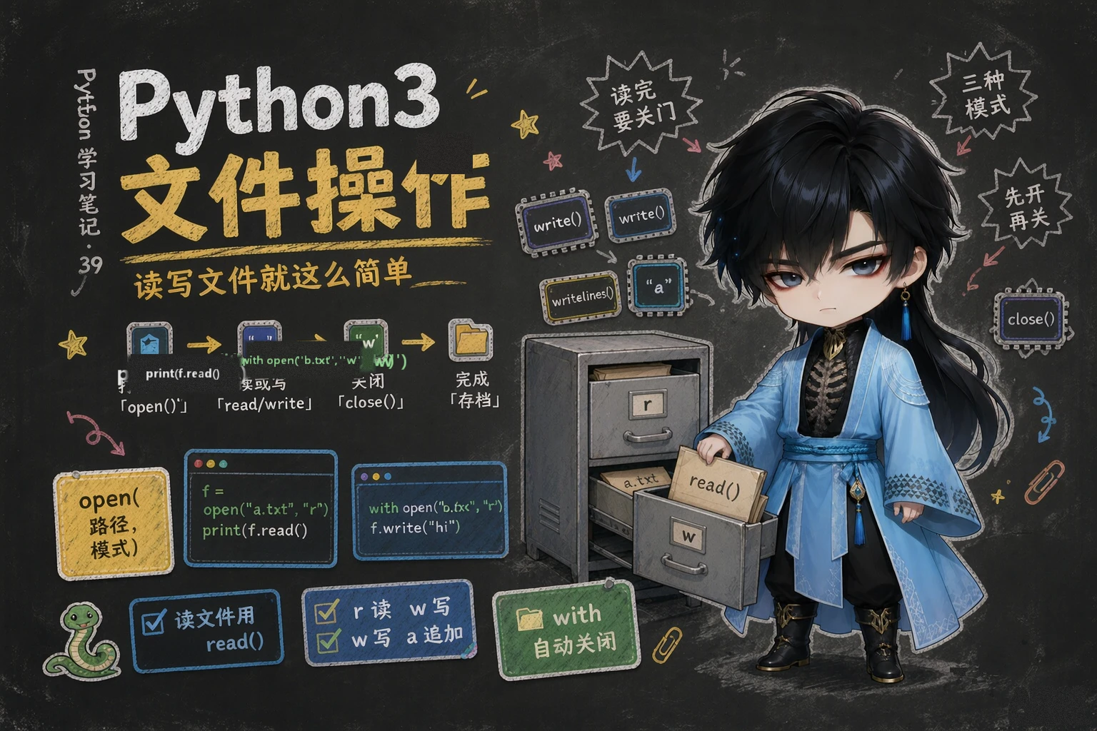 Python文件操作 - 封面图