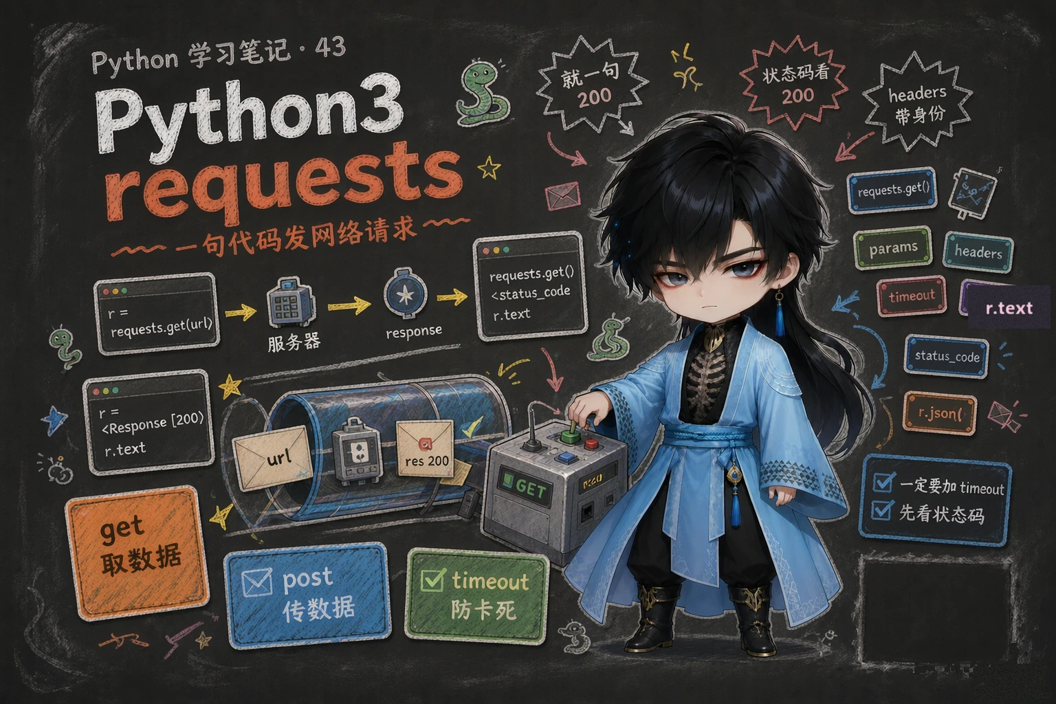 requests发送网络请求 - 封面图