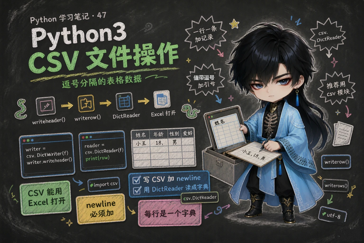 CSV文件操作 - 封面图