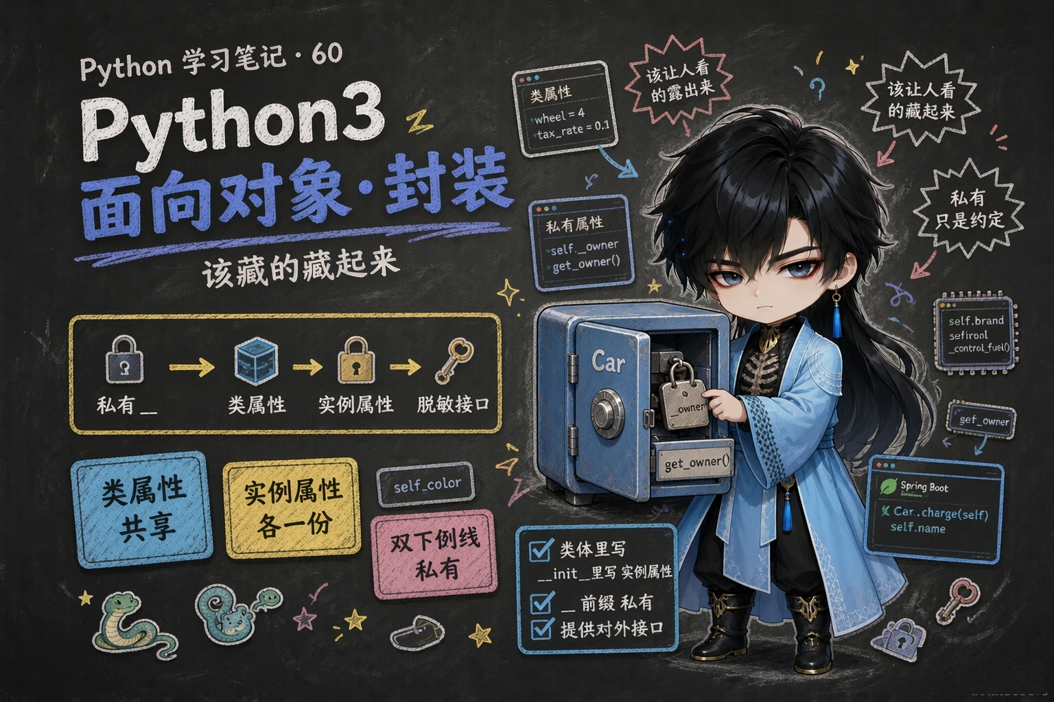 面向对象高级-封装 - 封面图