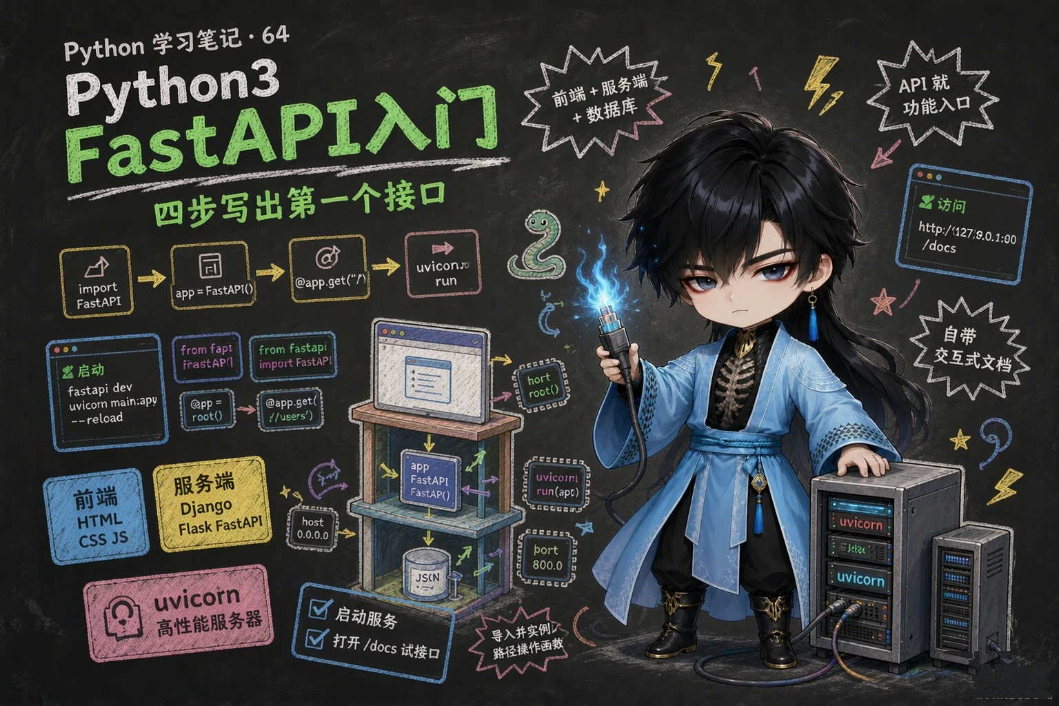 Web初识与FastAPI入门 - 封面图