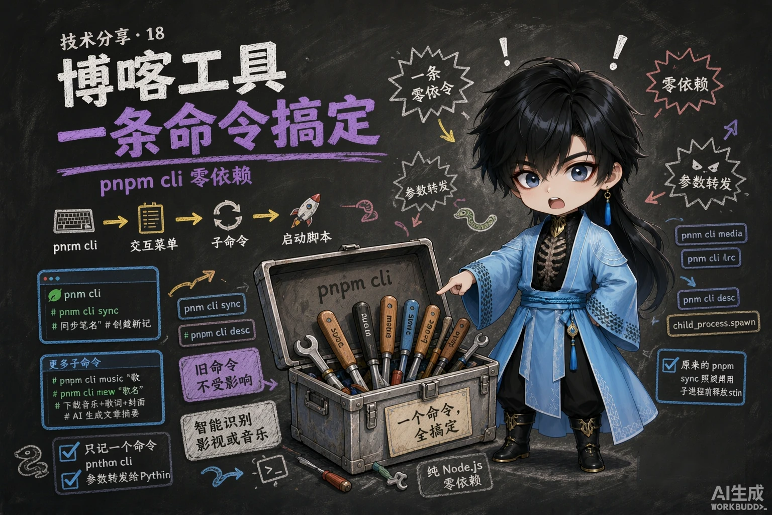 博客命令行工具箱 - 封面图